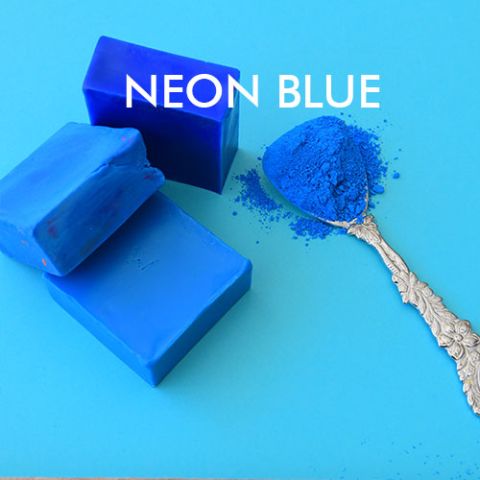 Mica Powder Neon Blue - 50g