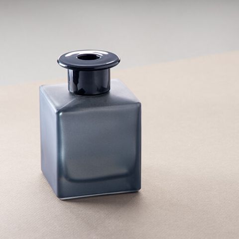 Diffuser Bottle - Cube Frosted Black