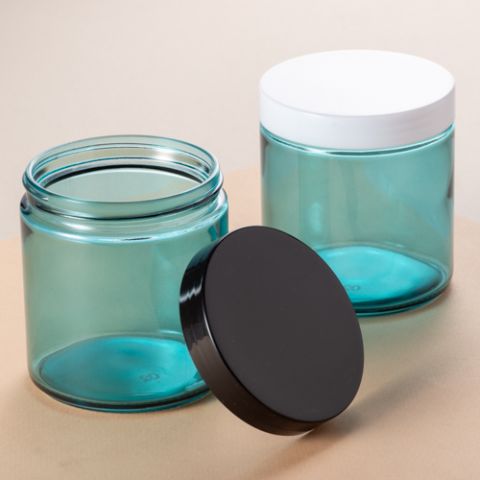 Max Ocher Jar – Aqua 