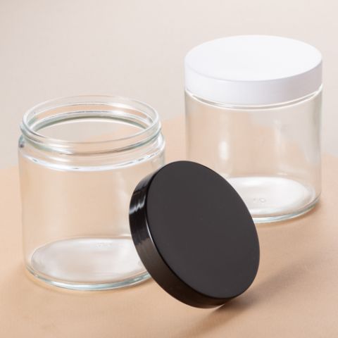 Max Ocher Jar – Clear