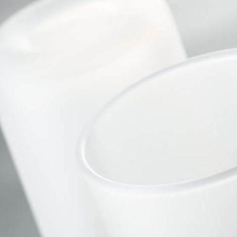 Candle Jar - Nova Frosted White