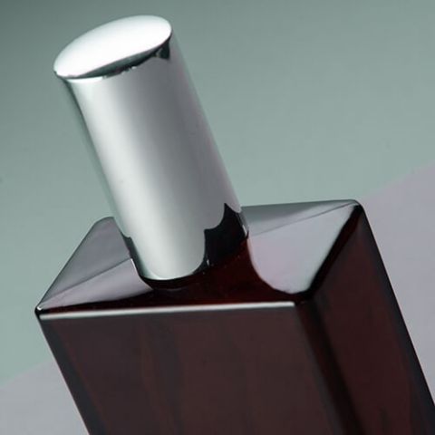 Perfume Bottle – Rectangle Amber