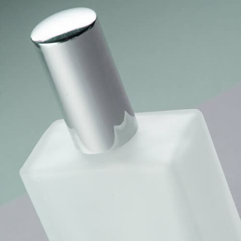 Perfume Bottle – Rectangle Frosted White