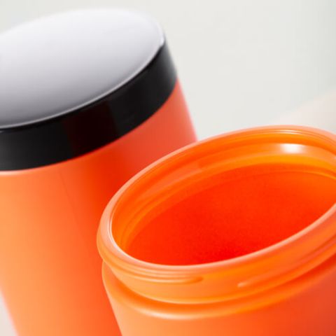 Candle Jar - Ocher Bright Orange