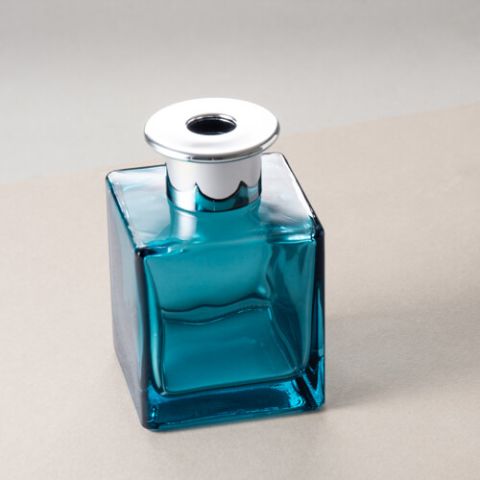 Diffuser Bottle - Cube Aqua