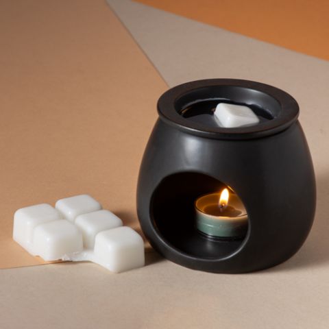 Ceramic Wax Melt Warmer – Black
