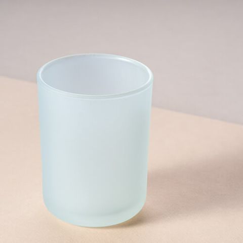 Candle Jar - Nova Frosted White