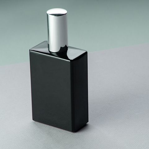 Rectangle Perfume Bottle - Gloss Black 