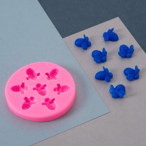 Themed Silicone Moulds - Bee set