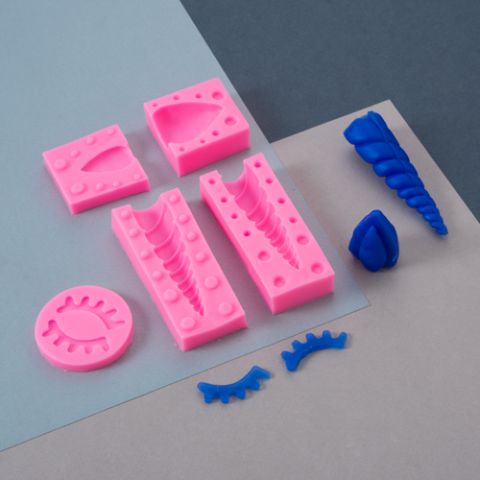 Themed Silicone Moulds - Unicorn set