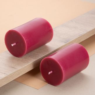Wax Colour Dye Blocks – Burgundy
