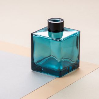 Diffuser Bottle - Cube Aqua