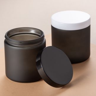 Max Ocher Jar – Frosted Black