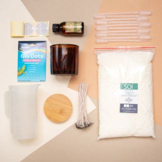 Soy Wax Candle Making Kit - Luna Jar 