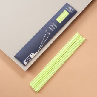 Diffuser Reeds - Neon Green Fibre 20pcs