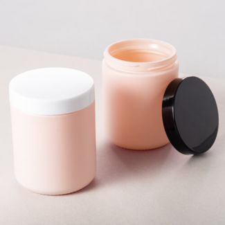 Candle Jar Ocher Blush 