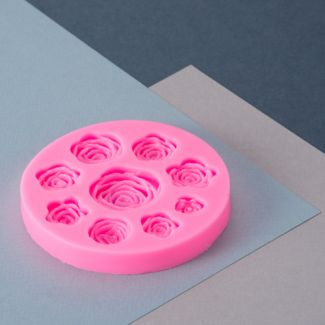 Themed Silicone Moulds - Rose set