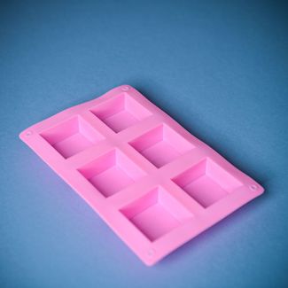 Soap Mould - Square 6 Cavity