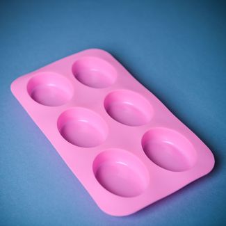 Soap Mould - Oval 6 Cavity