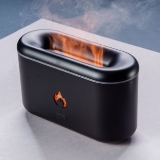 Electronic Flame Diffuser - Black