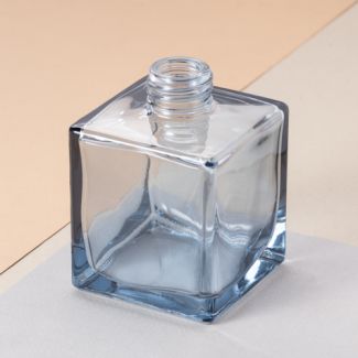 Diffuser Bottle - Cube Light Blue  