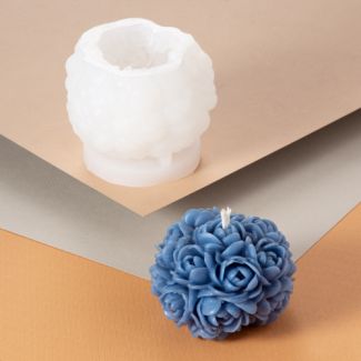 Silicone Mould - Rosebud Ball